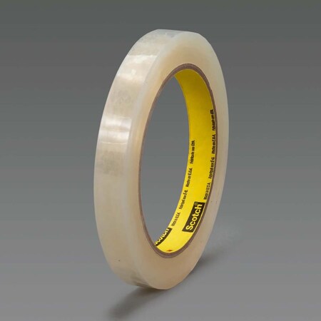 3M Scotch Light Duty Packaging Tape 640 Clear Clean Removal Apparel 1/2 In X 72 Yd 7010335564